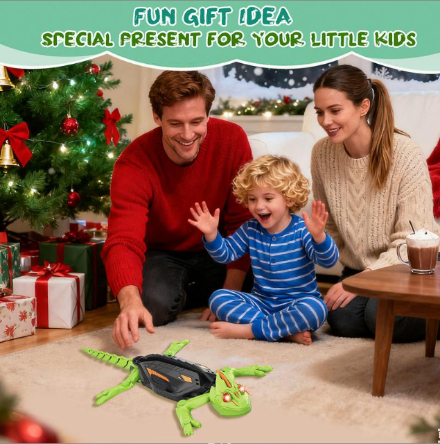 GekoFun™ – The Remote Controlled Lizard That Climbs Everywhere!